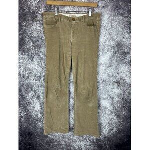 Banana Republic Corduroy Pants Jeans Womens 28 Brown Bootcut 70s Retro Academia